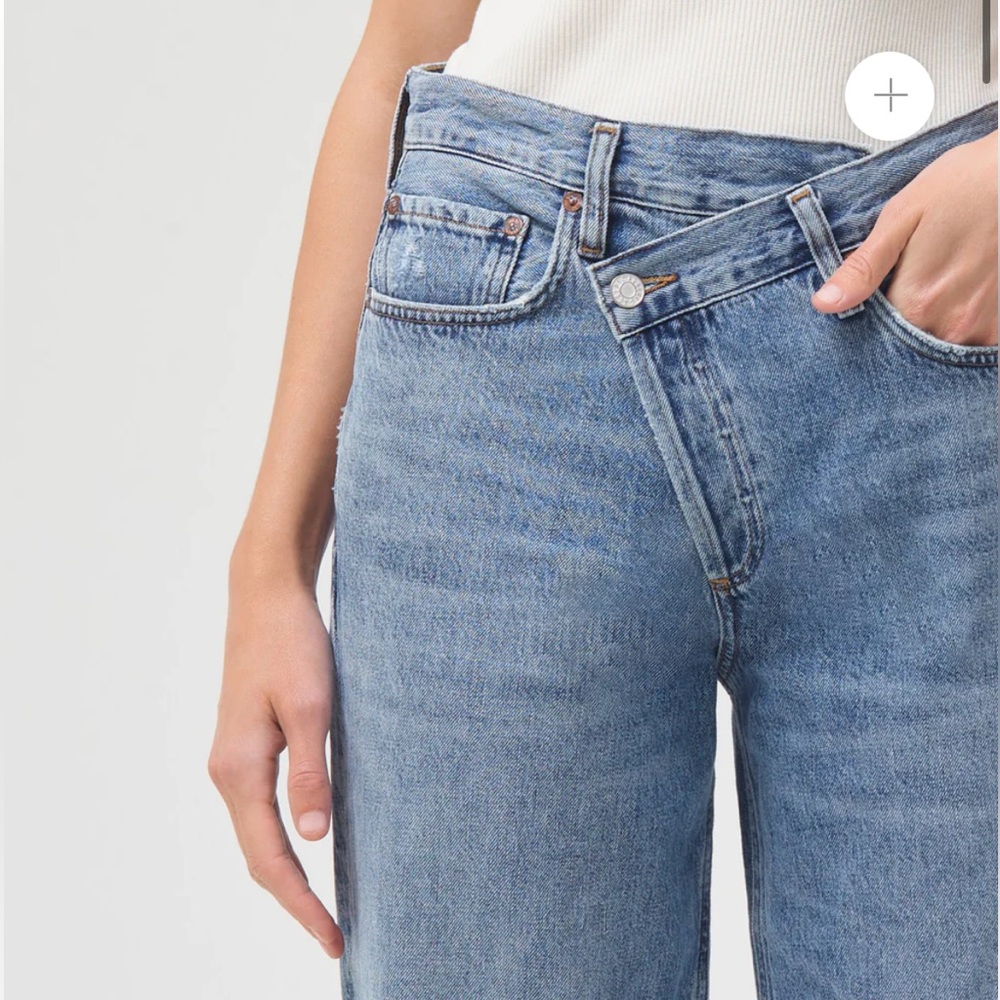 Agolde Criss Cross Upsized Jeans